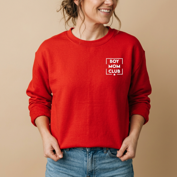Sudadera - BOY/GIRL MOM CLUB