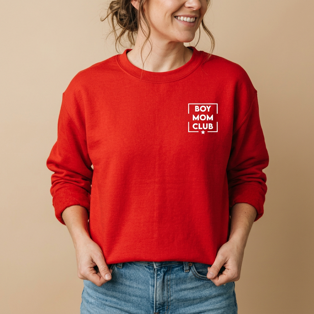 Sudadera - BOY/GIRL MOM CLUB