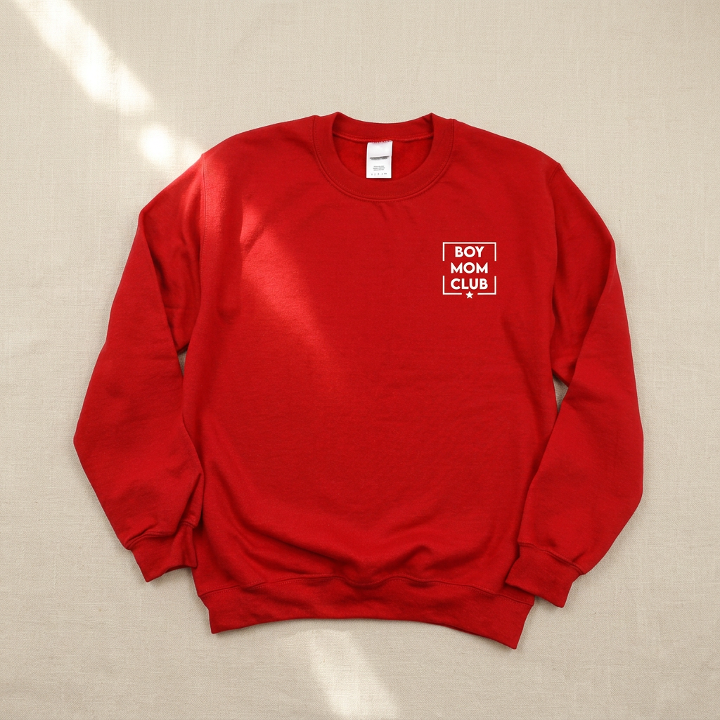 Sudadera - BOY/GIRL MOM CLUB - Imagen 2