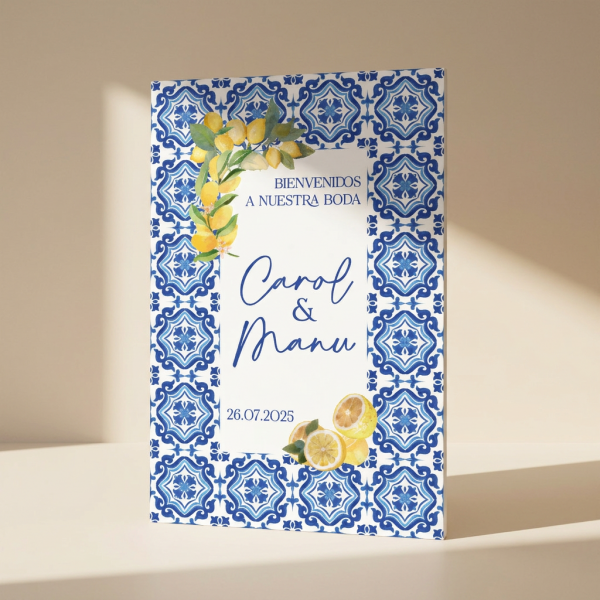 Cartel bienvenida - AMALFI