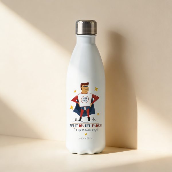 Botella de acero - Superpapá