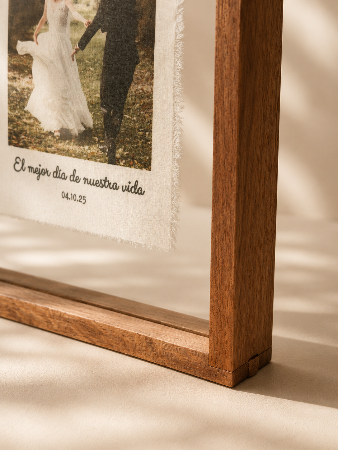 Marco de madera en tela - ATELIER - Imagen 4